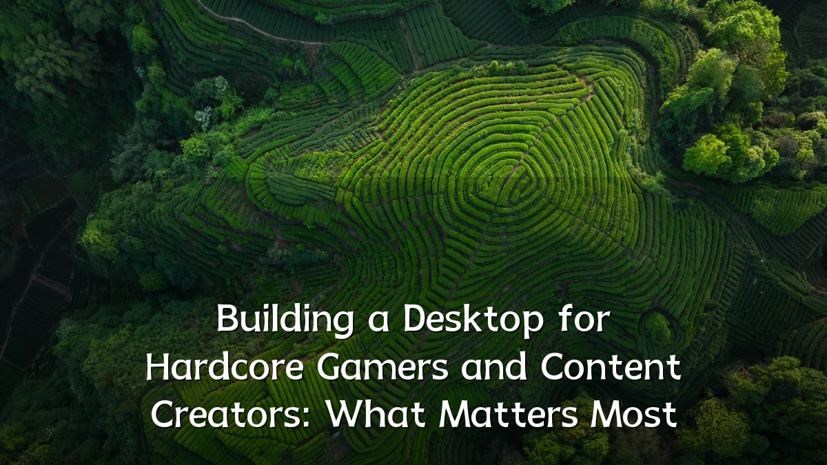 Building a Desktop for Hardcore Gamers and Content Creators: What Matters Most