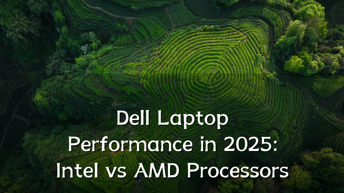 Dell Laptop Performance in 2025: Intel vs AMD Processors