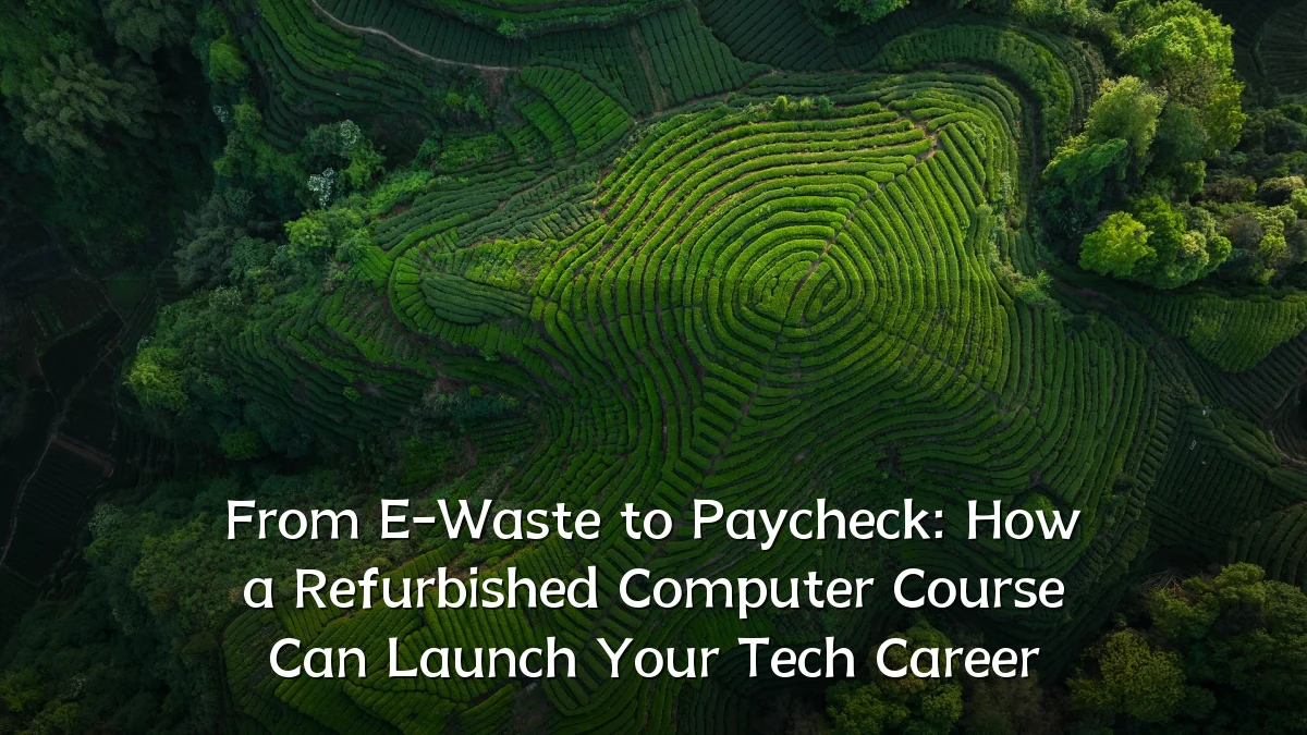 From E-Waste to Paycheck: How a Refurbished Computer Course Can Launch Your Tech Career