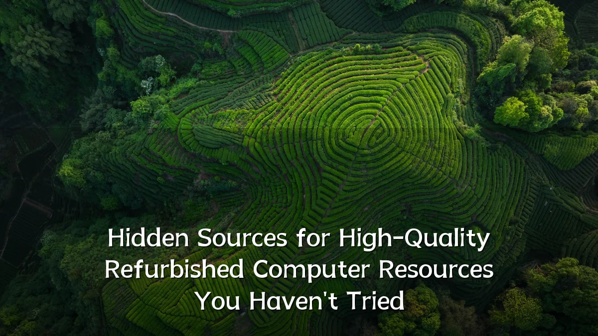 Hidden Sources for High-Quality Refurbished Computer Resources You Haven't Tried