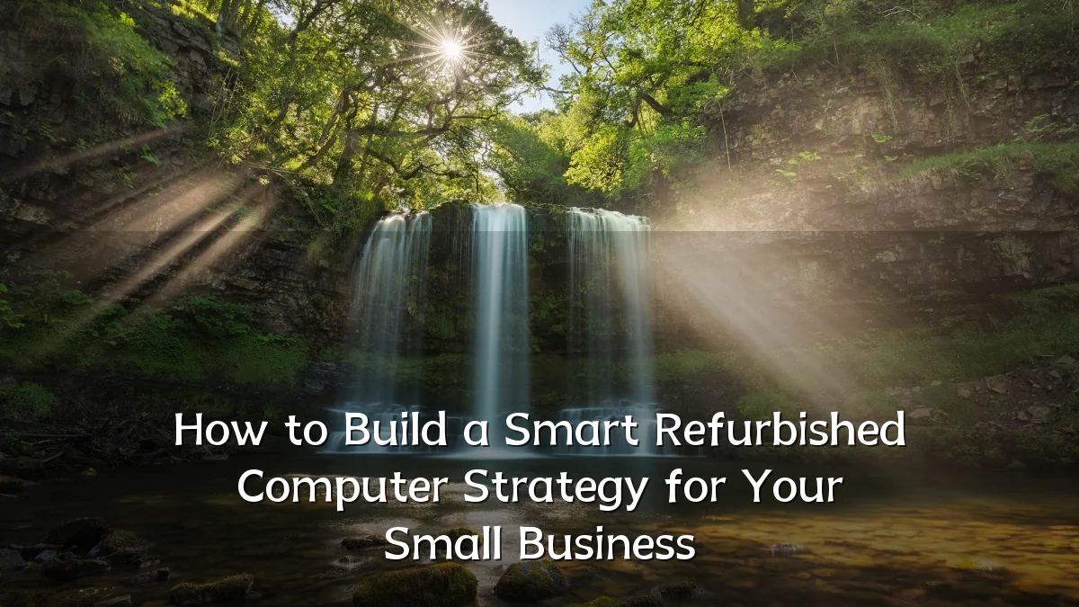 How to Build a Smart Refurbished Computer Strategy for Your Small Business