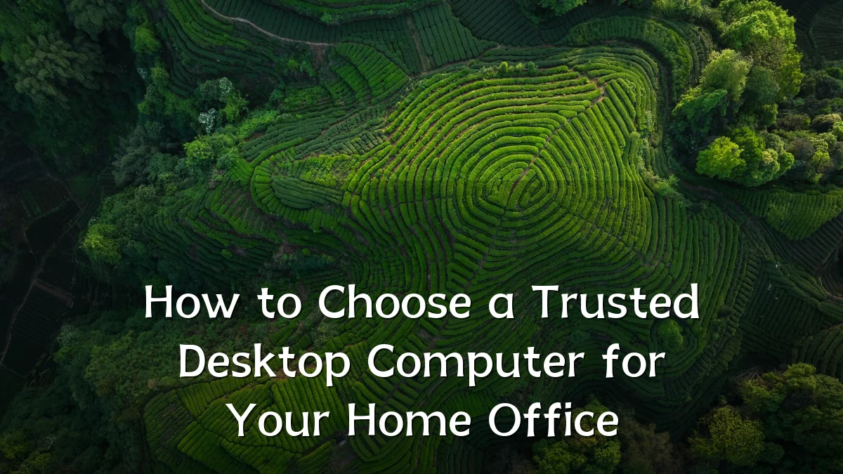 How to Choose a Trusted Desktop Computer for Your Home Office