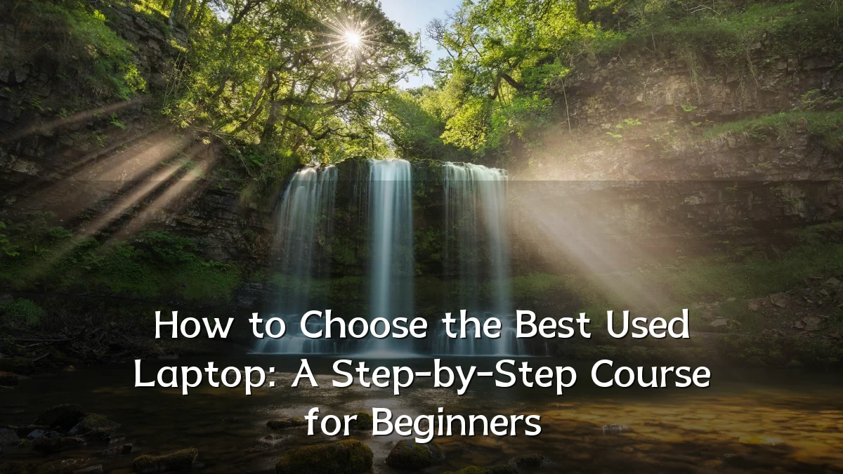 How to Choose the Best Used Laptop: A Step-by-Step Course for Beginners