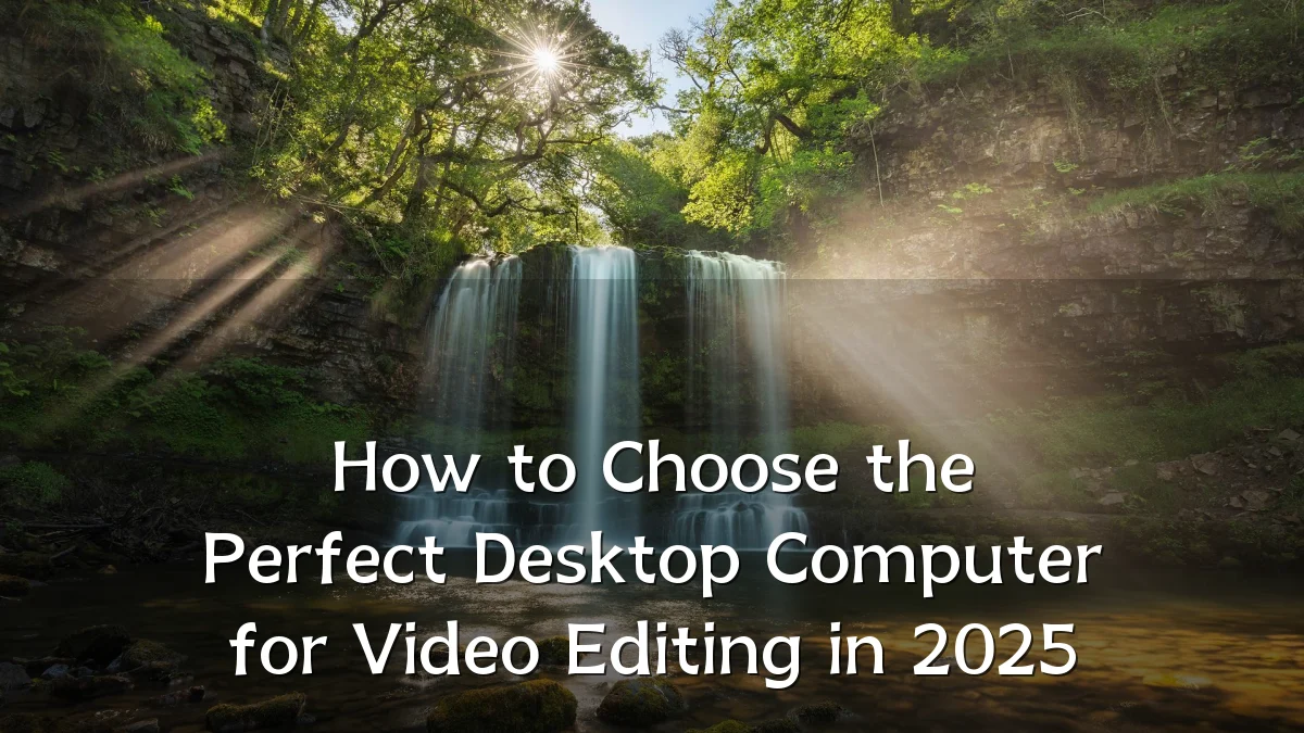 How to Choose the Perfect Desktop Computer for Video Editing in 2025