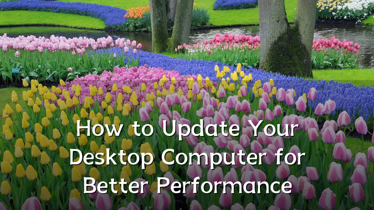 How to Update Your Desktop Computer for Better Performance