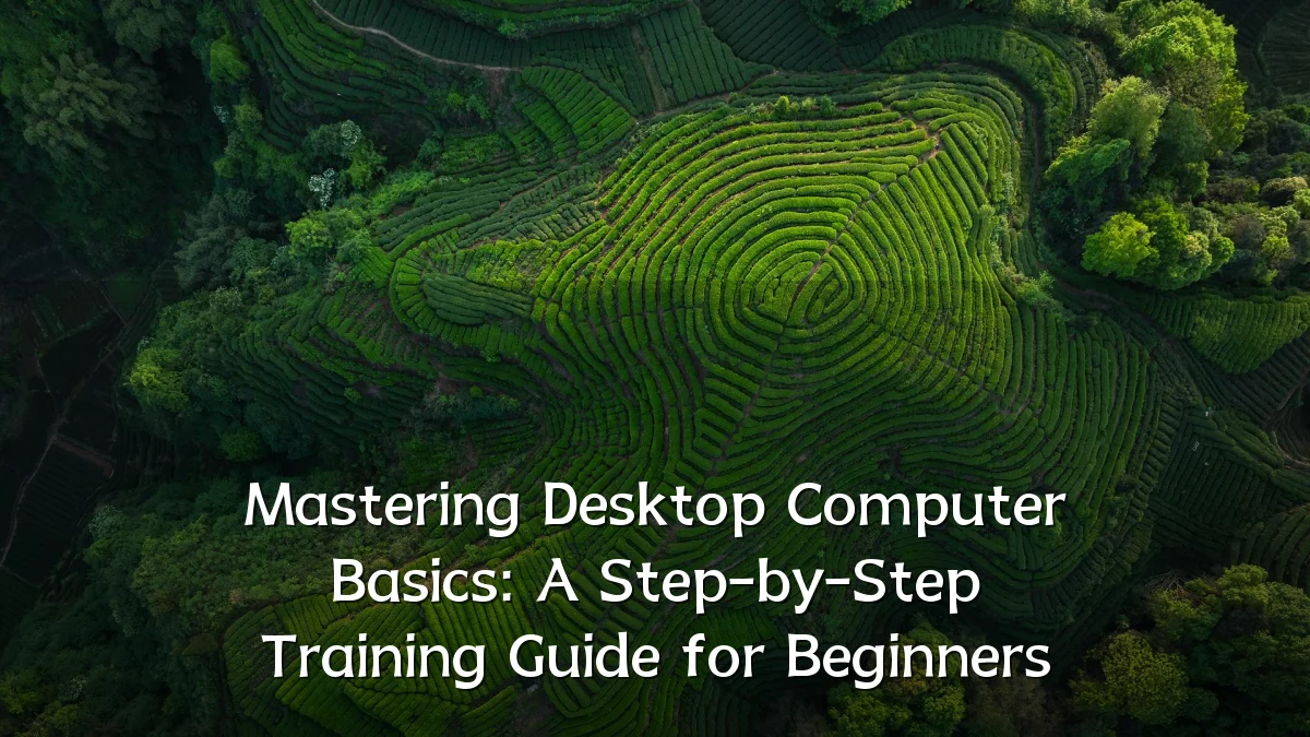 Mastering Desktop Computer Basics: A Step-by-Step Training Guide for Beginners