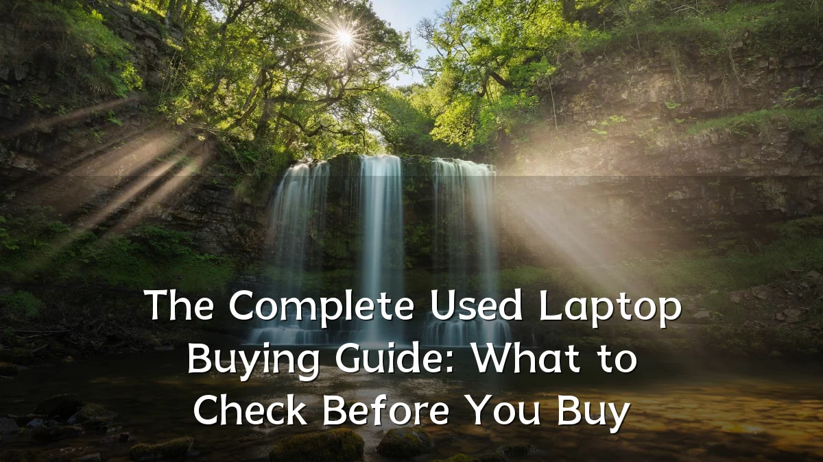 The Complete Used Laptop Buying Guide: What to Check Before You Buy