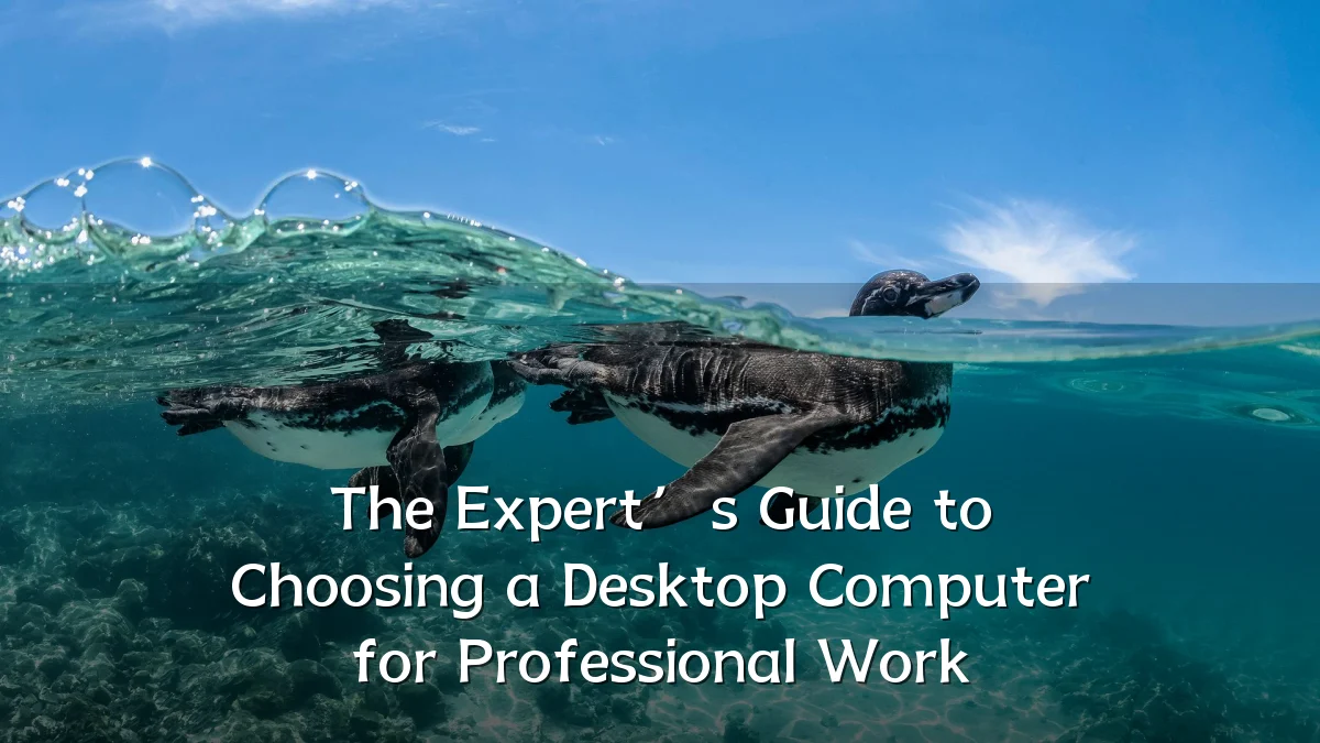 The Expert’s Guide to Choosing a Desktop Computer for Professional Work