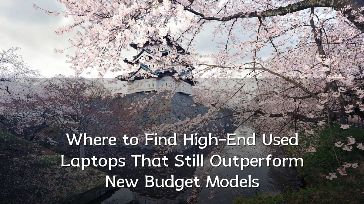 Where to Find High-End Used Laptops That Still Outperform New Budget Models