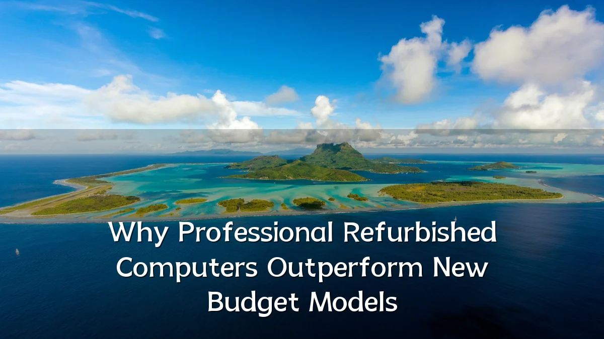 Why Professional Refurbished Computers Outperform New Budget Models