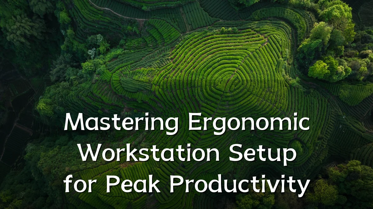 Mastering Ergonomic Workstation Setup for Peak Productivity