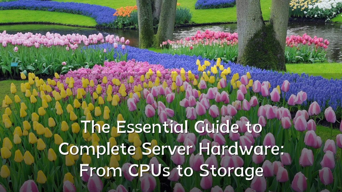The Essential Guide to Complete Server Hardware: From CPUs to Storage