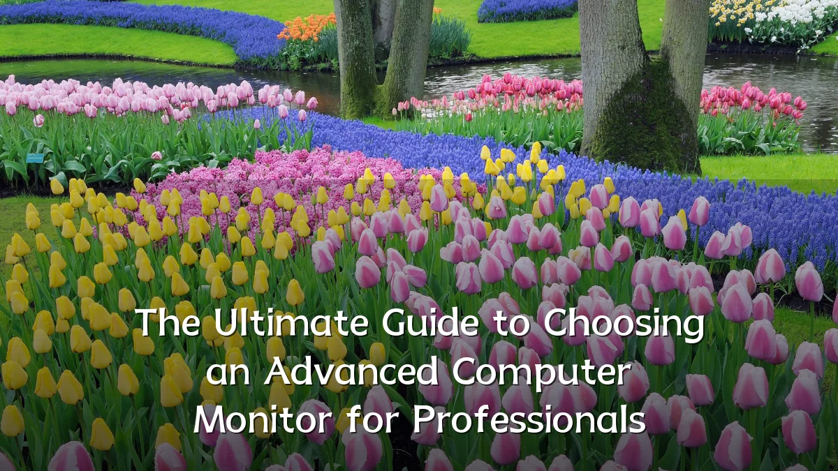 The Ultimate Guide to Choosing an Advanced Computer Monitor for Professionals